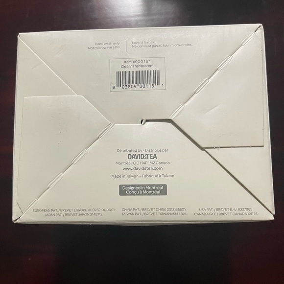 David’s Tea The Steeper Clear 18floz - Picture 6 of 16